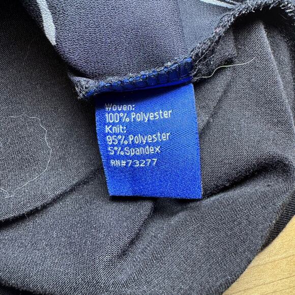 Apt 9 Black and White short sleeve blouse. Women’s Plus Size 0X - Picture 5 of 5